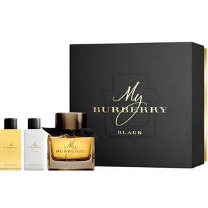 my burberry black 3 piece gift